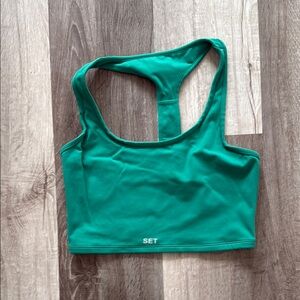 SET Active Green Sports Bra Intimates & Sleepwear - never worn